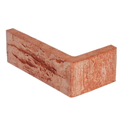 واجهة قرميد احمر للزوايا شركة الديار كود LASC الابعاد 107.5×65×20×215 ملم الوزن 0.9 كجم