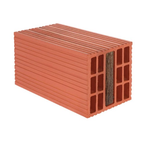 طوب احمر عازل مجوف مصنع الصراط مقاس 30×20×20 سم