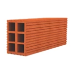طوب احمر مجوف 6 فتحات مصنع الخياط مقاس 40×20×15 سم