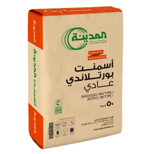 أسمنت بورتلاندي عادي وزن 50 كجم شركة المدينة