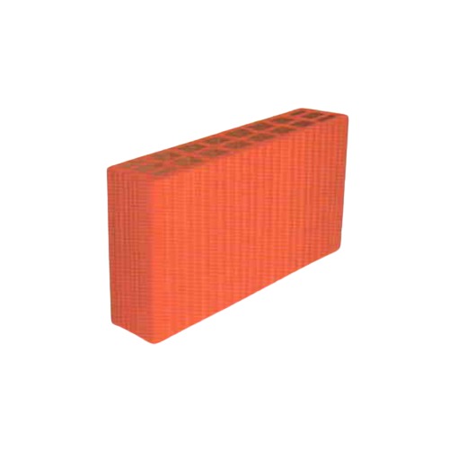 طوب احمر حامل للبناء شركة الميمني المقاس 40×20×10 سم الوزن 8.5 كجم