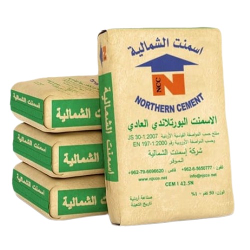 اسمنت بورتلاند عادي حجم العبوة 50 كيلو شمالي